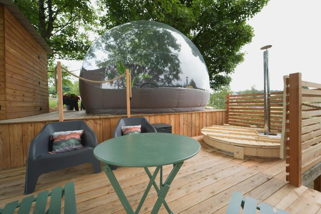 Bulles Odette & Ginette Et Tiny House Suzette "Au Guet Marais" Etape Insolite Paliseul Exterior foto